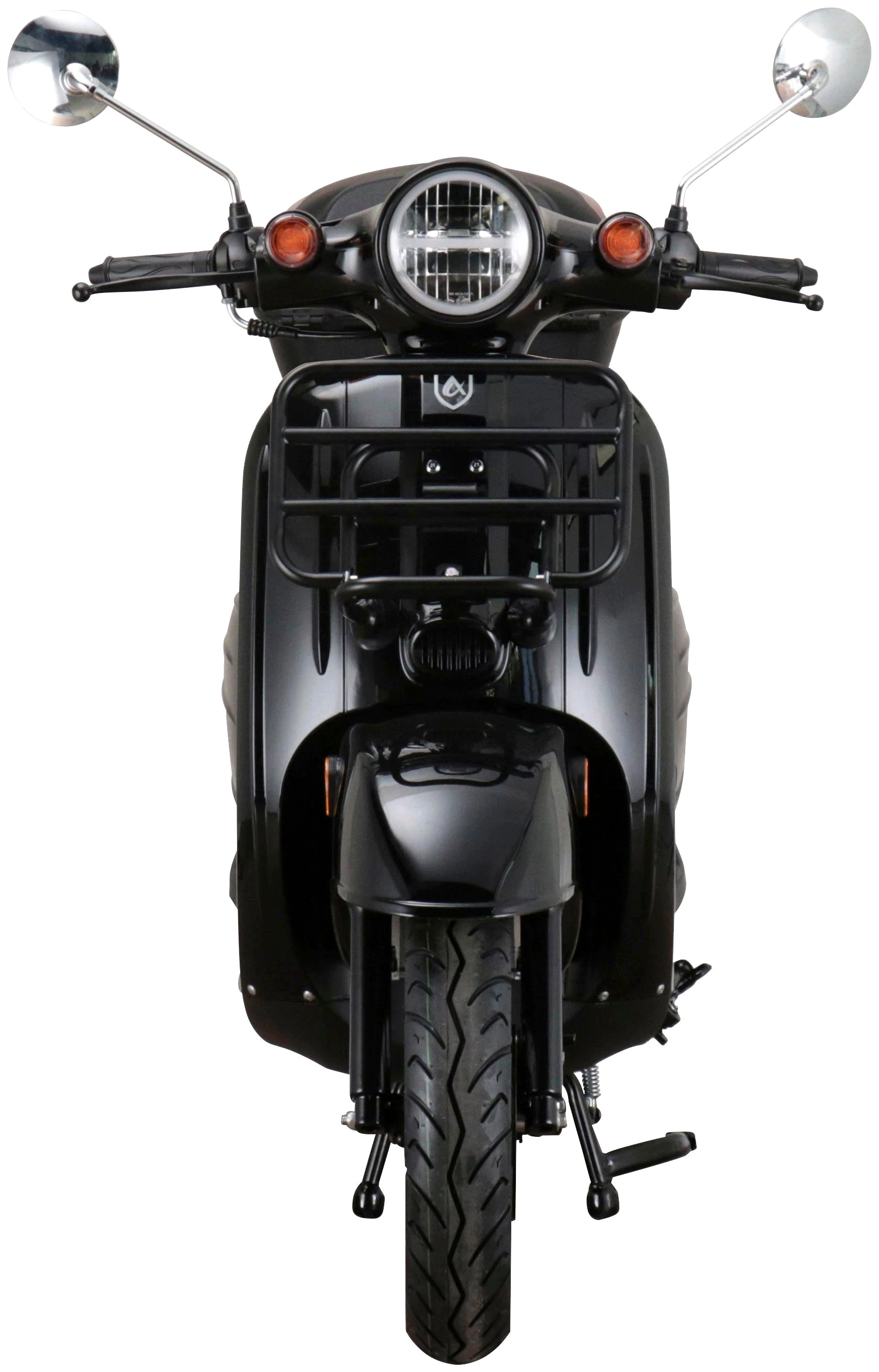 Alpha Motors Mofaroller Adria, 50 ccm, 25 km/h, Euro 5, (Set, inkl. Topcase), mit Lenkerschloss
