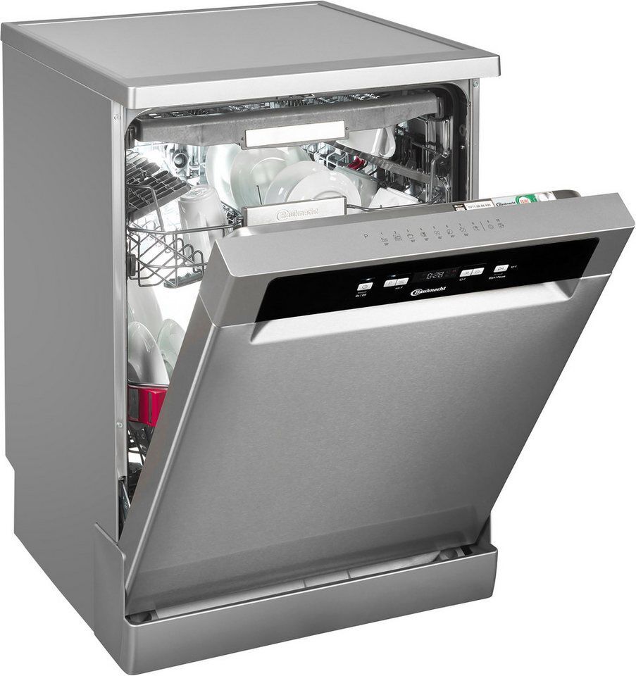 BAUKNECHT Standgeschirrspüler OBFC Ecosilent 9760, 9,5 l, 14 Maßgedecke, ActiveD