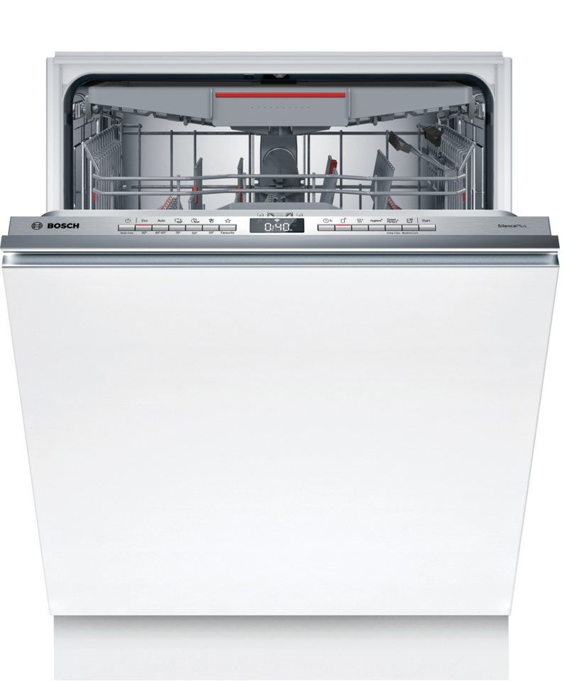 BOSCH vollintegrierbarer Geschirrspüler Serie 4 SMV4ECX32E, 14 Maßgedecke, Info
