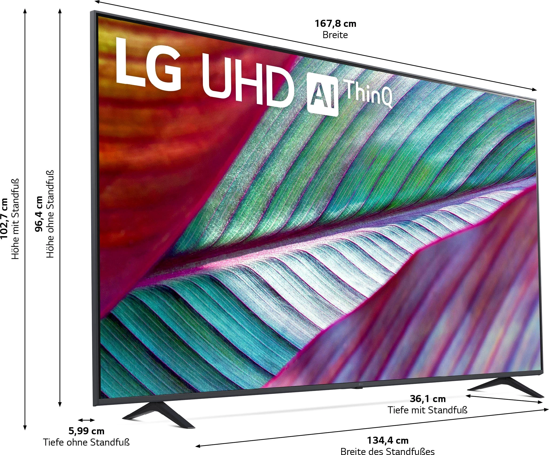 LG 75UR78006LK LCD-LED Fernseher