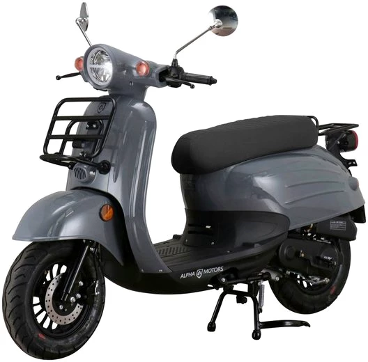 Alpha Motors Motorroller Adria, 50 ccm, 45 km/h, Euro 5, mit Lenkerschloss