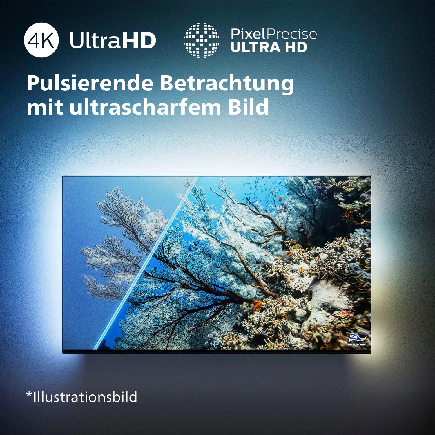 Philips 75PUS8309/12 LED-Fernseher (189 cm/75 Zoll, 4K Ultra HD, Smart-TV)