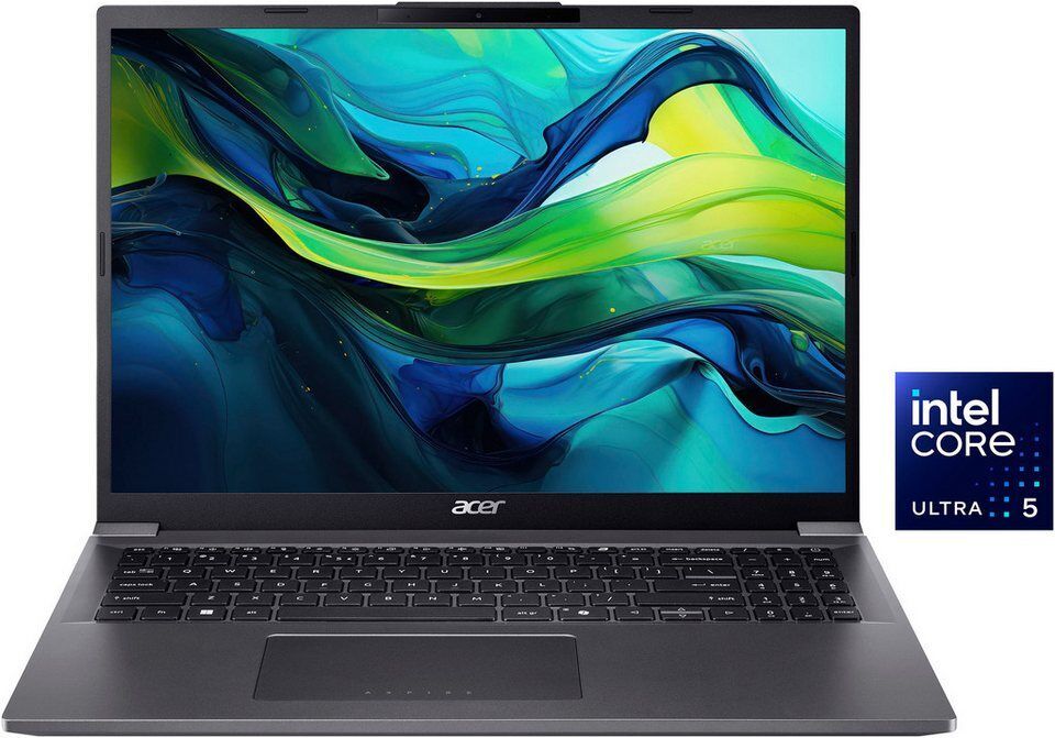 Acer Aspire 16 A16-71M Notebook (40,64 cm/16 Zoll, Intel Core Ultra 5 125H, ARC,