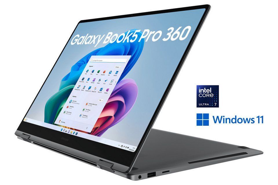 Samsung Galaxy Book5 Pro 360 16'' (NP960Q) Ultra7 32 GB + 1 TB Convertible Noteb