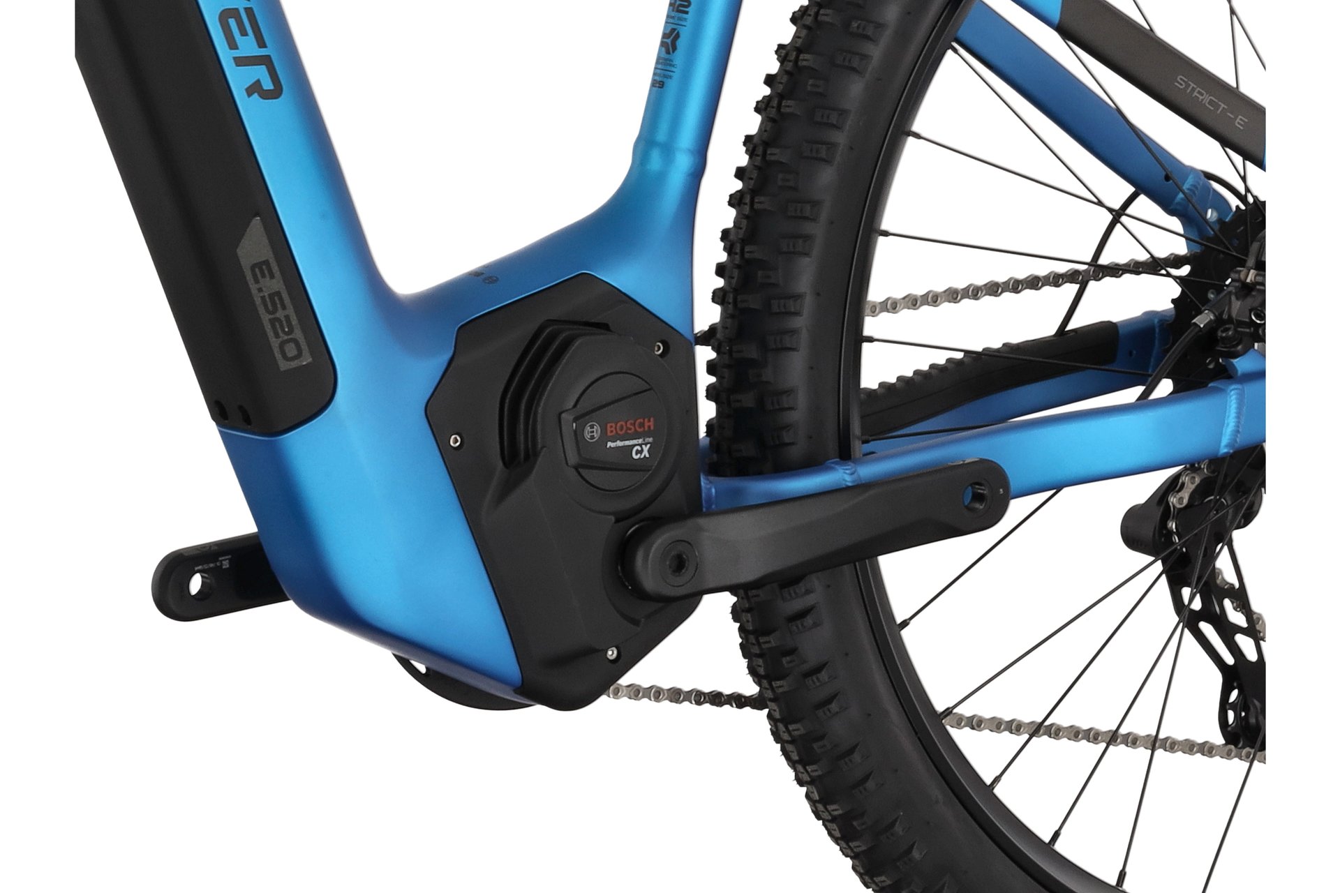 Carver Strict E.520 - 625 Wh - 29 Zoll - Diamant Blau