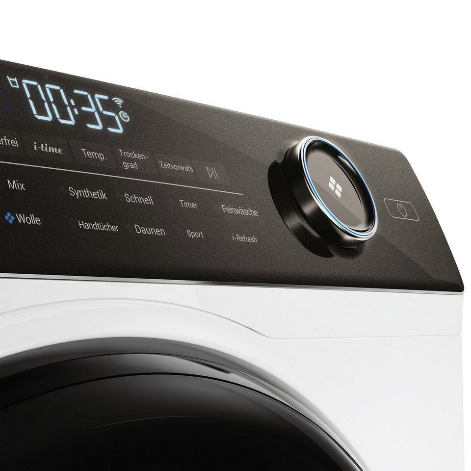 Haier Wärmepumpentrockner HD90-A3TEAM5, Smart hOn App mit künstlicher Intelligen