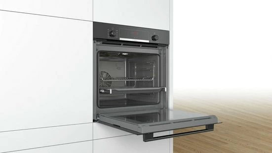 BOSCH Backofen-Set Einbau Backofen und Mikrowelle einbau Sparset -Autark mit Teleskop