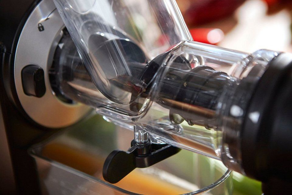 Philips Slow Juicer HR1889/70, 150 W, Viva Collection, mit Tropfstopp, QuickClea
