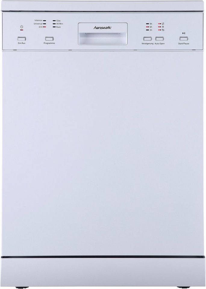 Hanseatic Standgeschirrspüler HG6085D137609HW, 14 Maßgedecke, für 14 Maßgedecke,