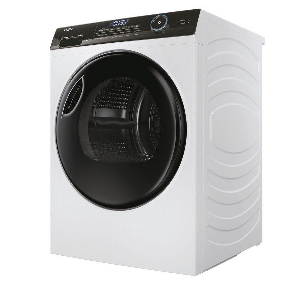 Haier Wärmepumpentrockner HD90-A3TEAM5, Smart hOn App mit künstlicher Intelligen