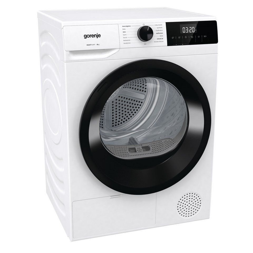 GORENJE Wärmepumpentrockner DHNE 83, TwinAir - für gleichmäßiges Trocknen