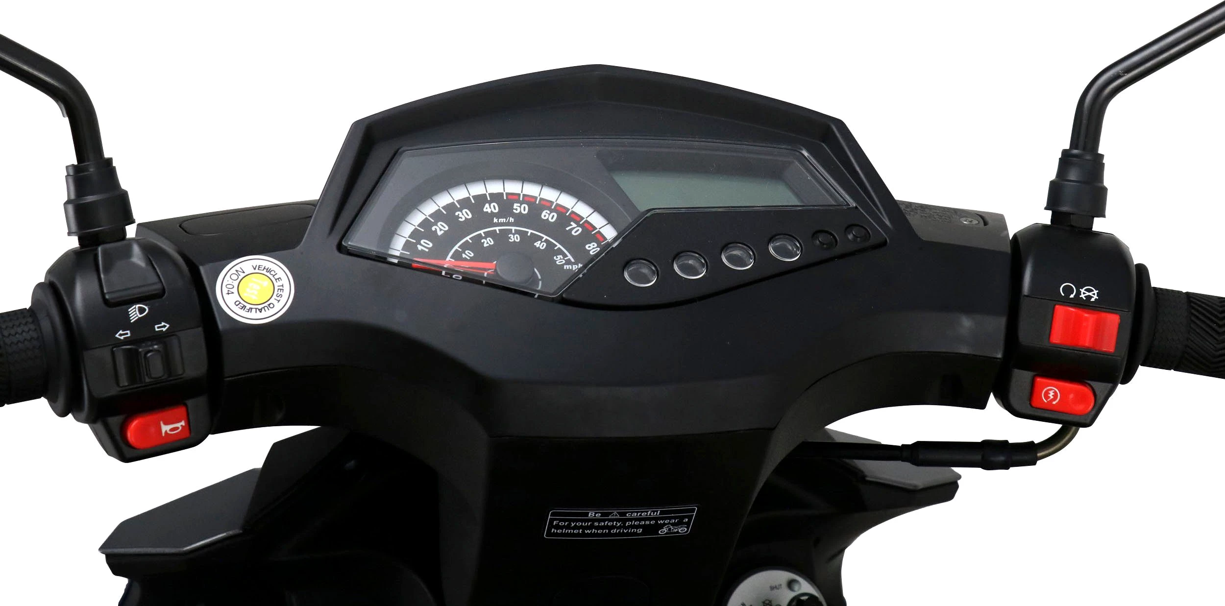 ALPHA MOTORS Motorroller Mustang FI 50 ccm, 45 km/h, Euro 5, mit USB-Anschluss und Lenkerschloss