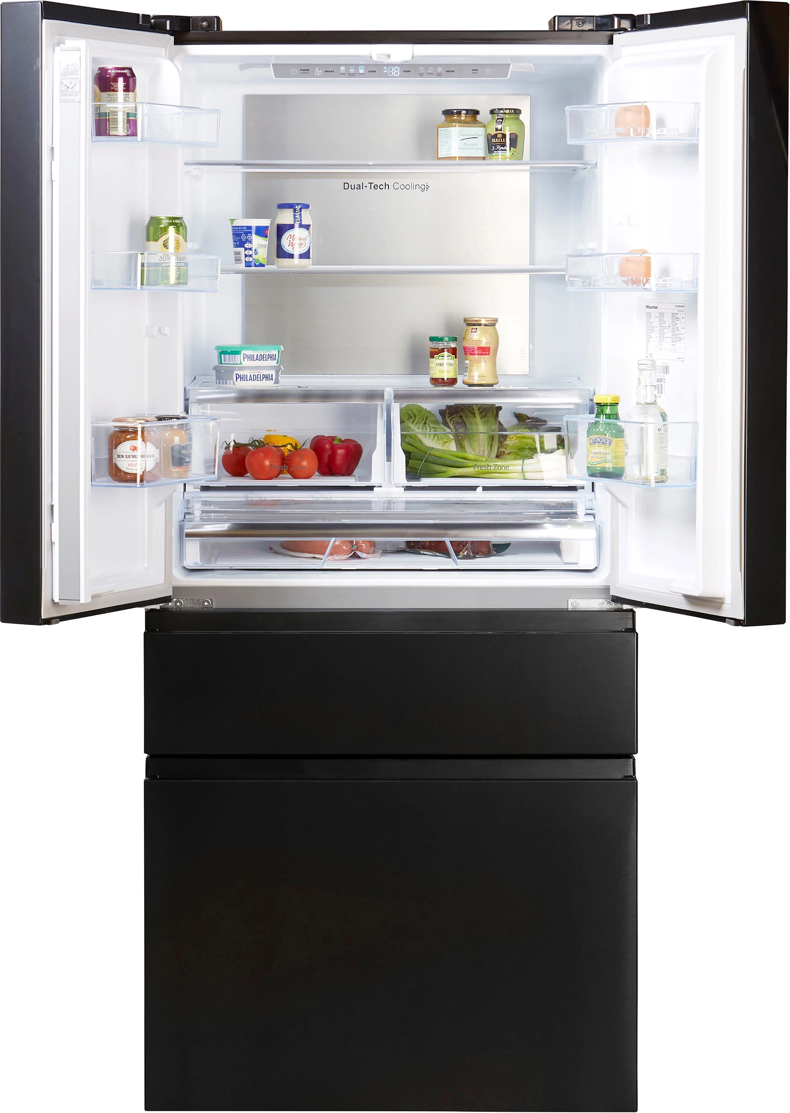 Hisense French Door RF540 RF540N4SBF2, 181,7 cm hoch, 79,4 cm breit