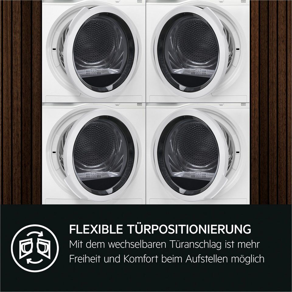 AEG Wärmepumpentrockner 7000 TR7TS75690, SensiDry® Wärmepumpentrockner weniger E