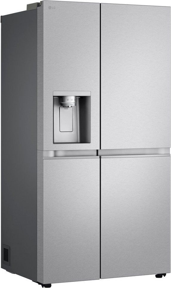 LG Side-by-Side GSLE91MBAB, 179 cm hoch, 91,3 cm breit, Eis-, Crushed Ice- und W