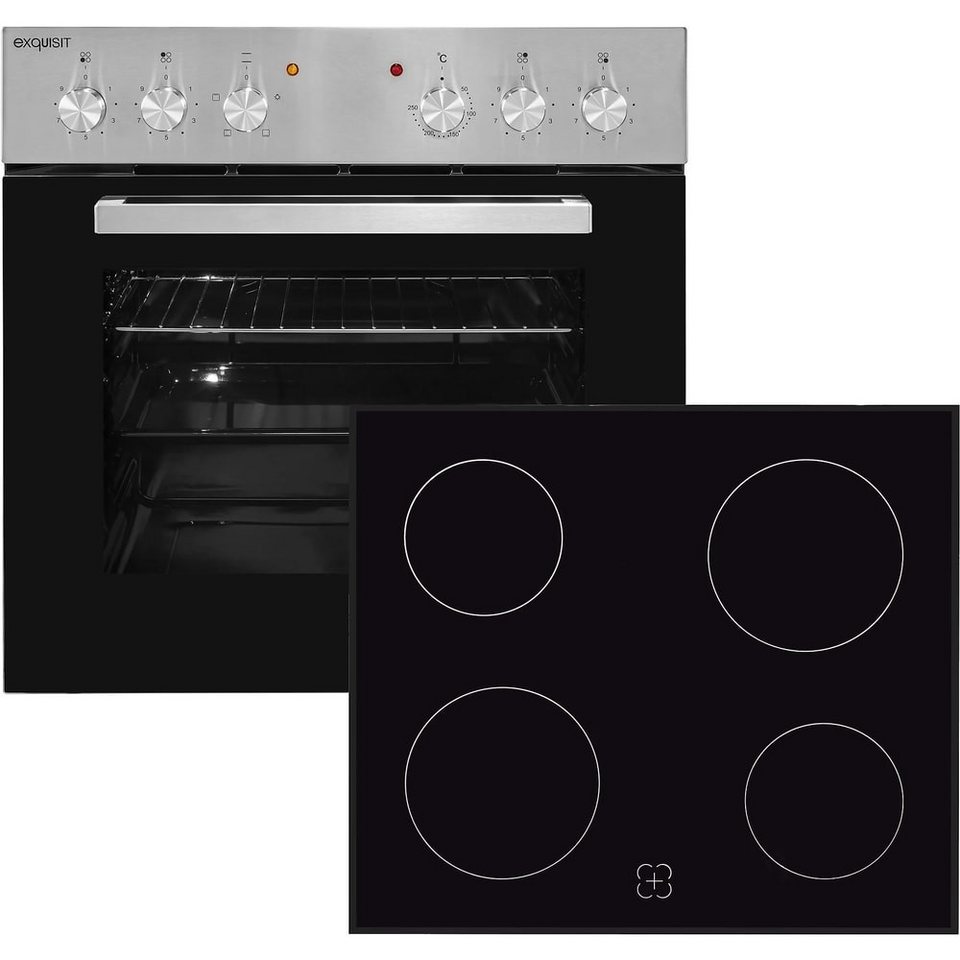 exquisit Elektro-Herd-Set