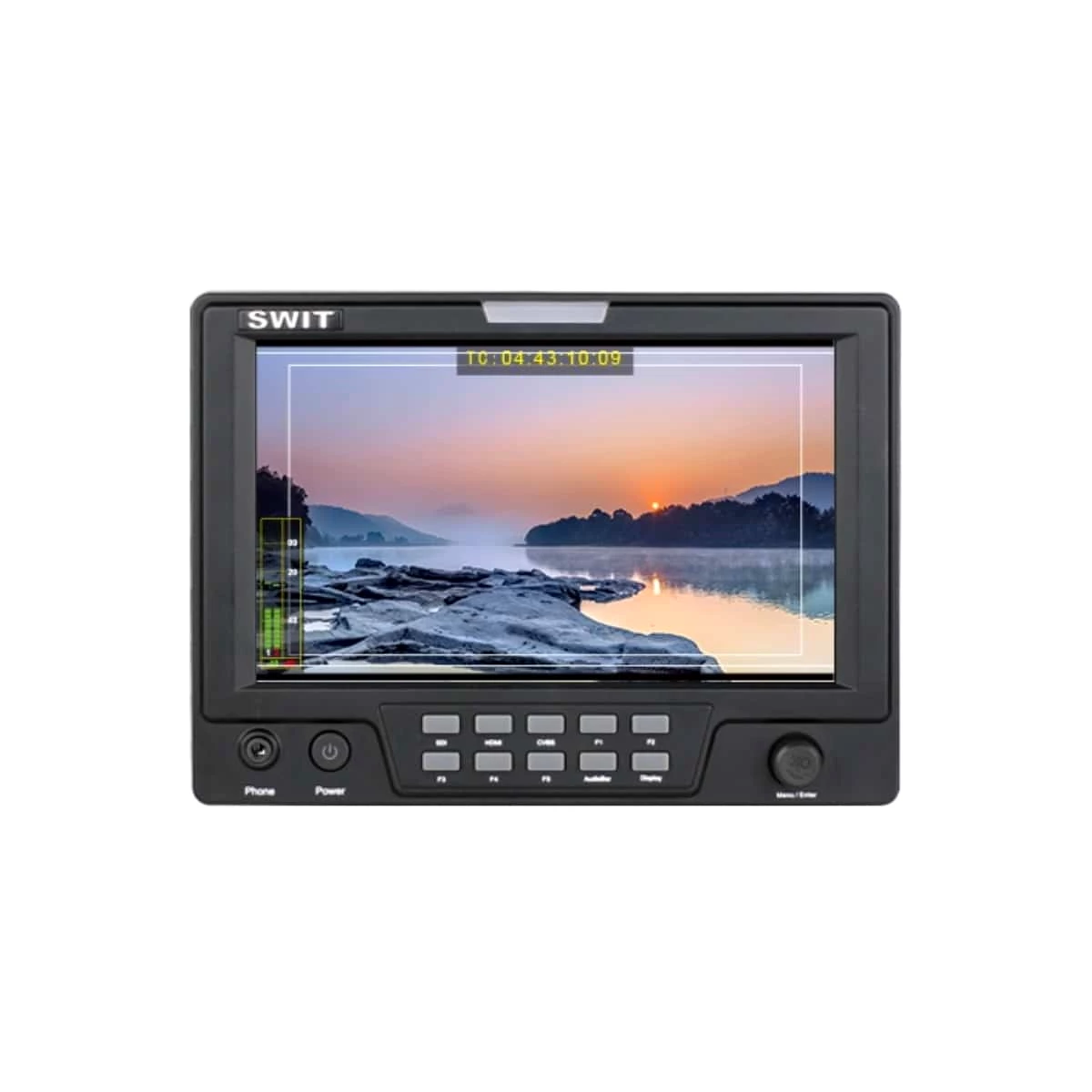 Swit 7 Zoll Broadcast LCD Monitor S-1071H+(LUX) mit Luxus-Paket