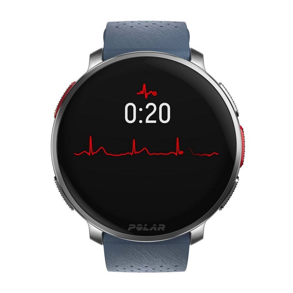Polar VANTAGE V3 Smartwatch (3,5 cm/1,39 Zoll, Proprietär), Premium-Multisportuh