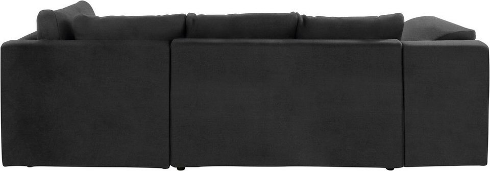 COLLECTION AB Ecksofa Sally L-Form, mit und ohne Bettfunktion, inklusive loser R