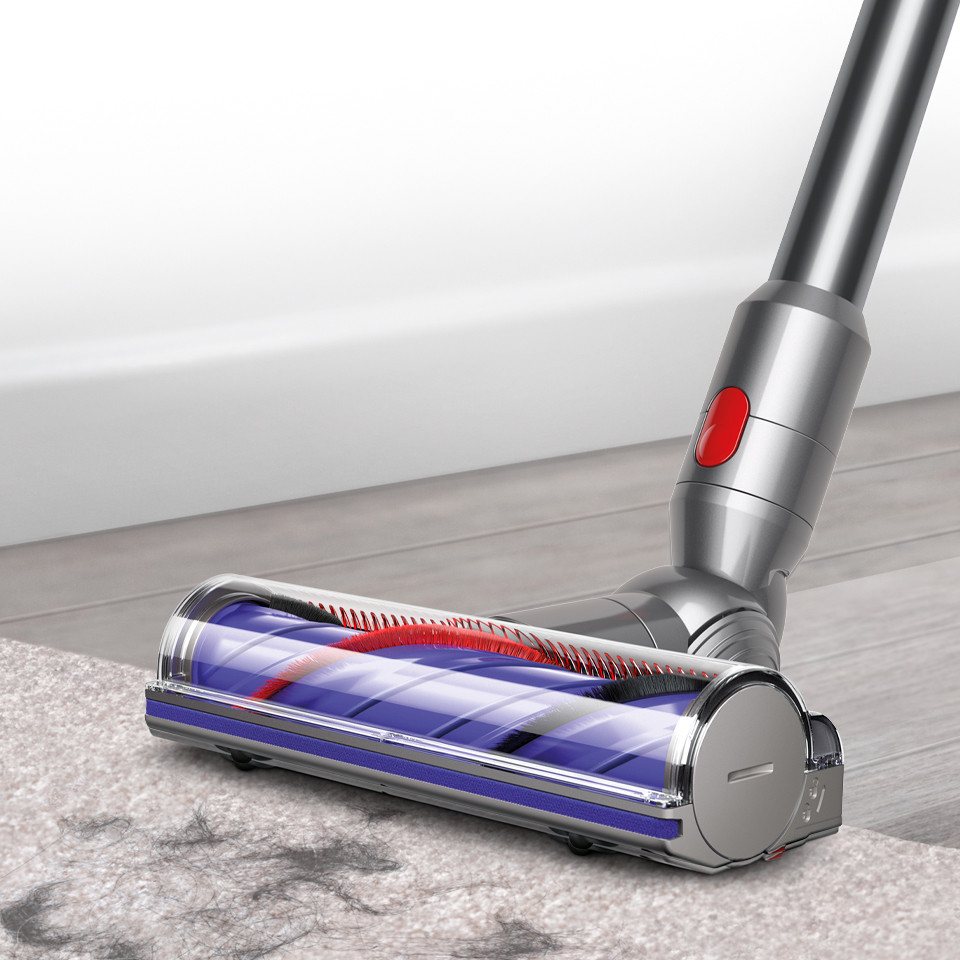 DYSON Akku-Hand-und Stielstaubsauger V8 Absolute, 425 W, beutellos, Haarentwirru