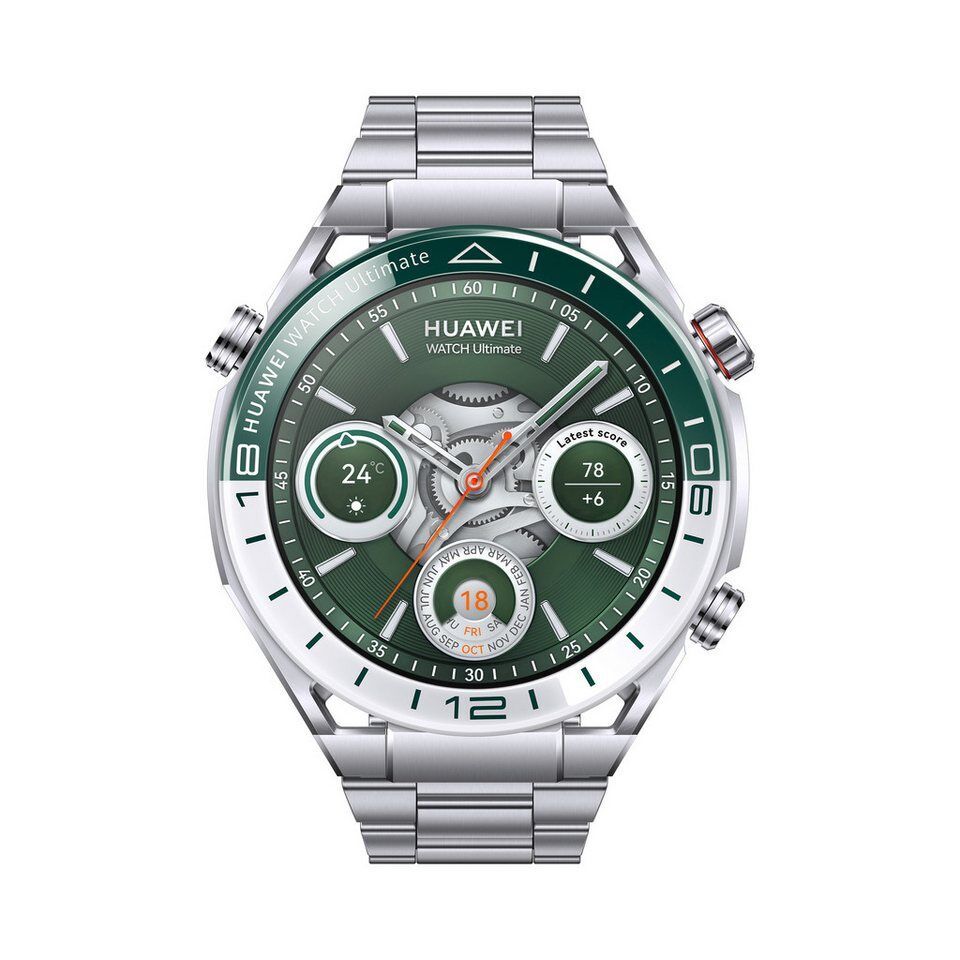 Huawei Watch Ultimate Smartwatch (3,81 cm/1,5 Zoll, Harmony OS), Titan-Armband,