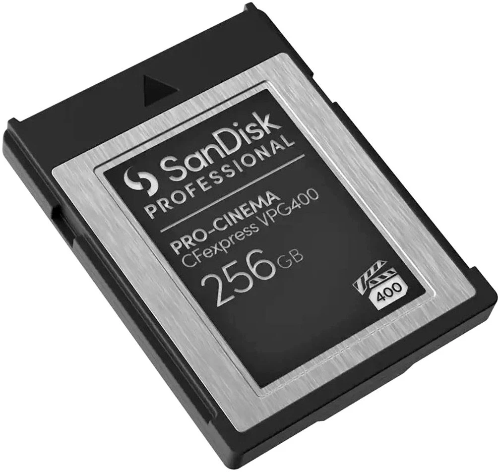 Sandisk PRO-CINEMA CFexpress® VPG400 Typ B 256GB Speicherkarte