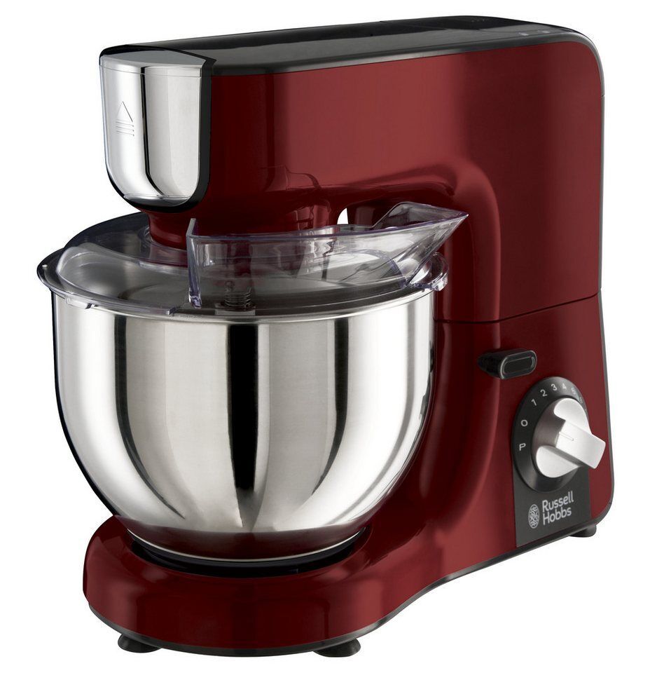 RUSSELL HOBBS Küchenmaschine 23480-56 Multi Desire Rot, 1000 W, 5 l Schüssel, Kn