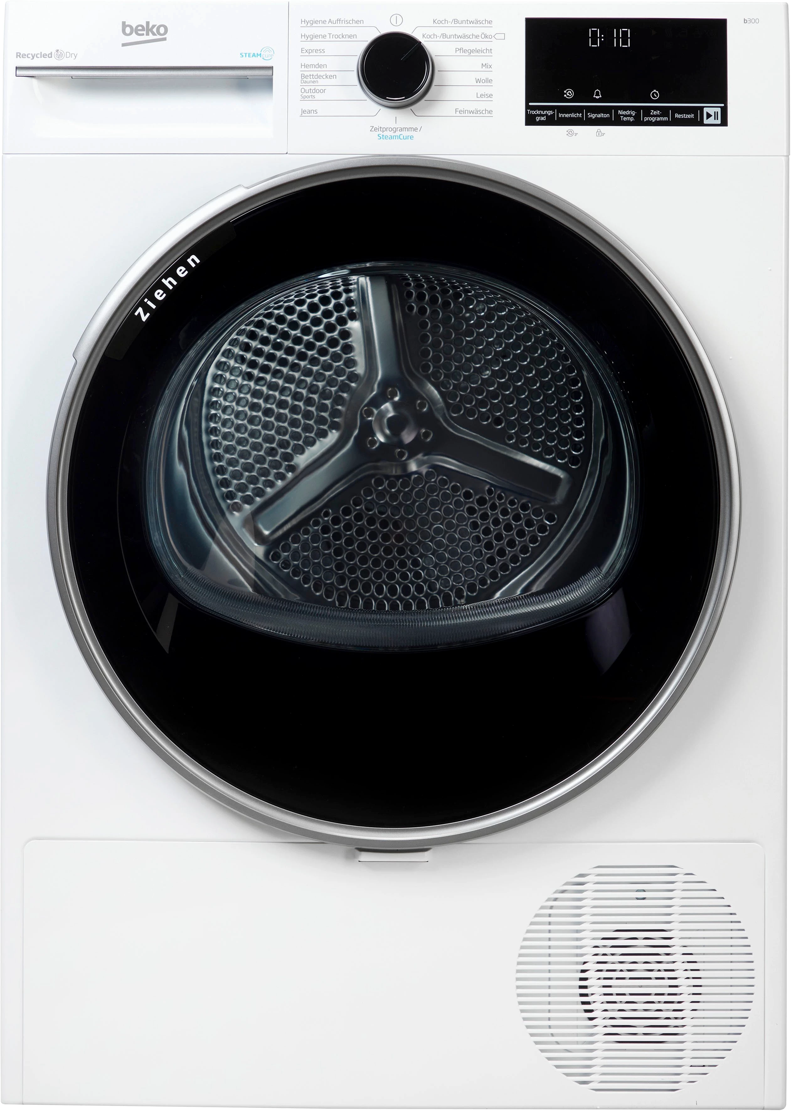 BEKO Kondenstrockner B3T42249S, 8 kg, mit Wärmepumpentechnologie