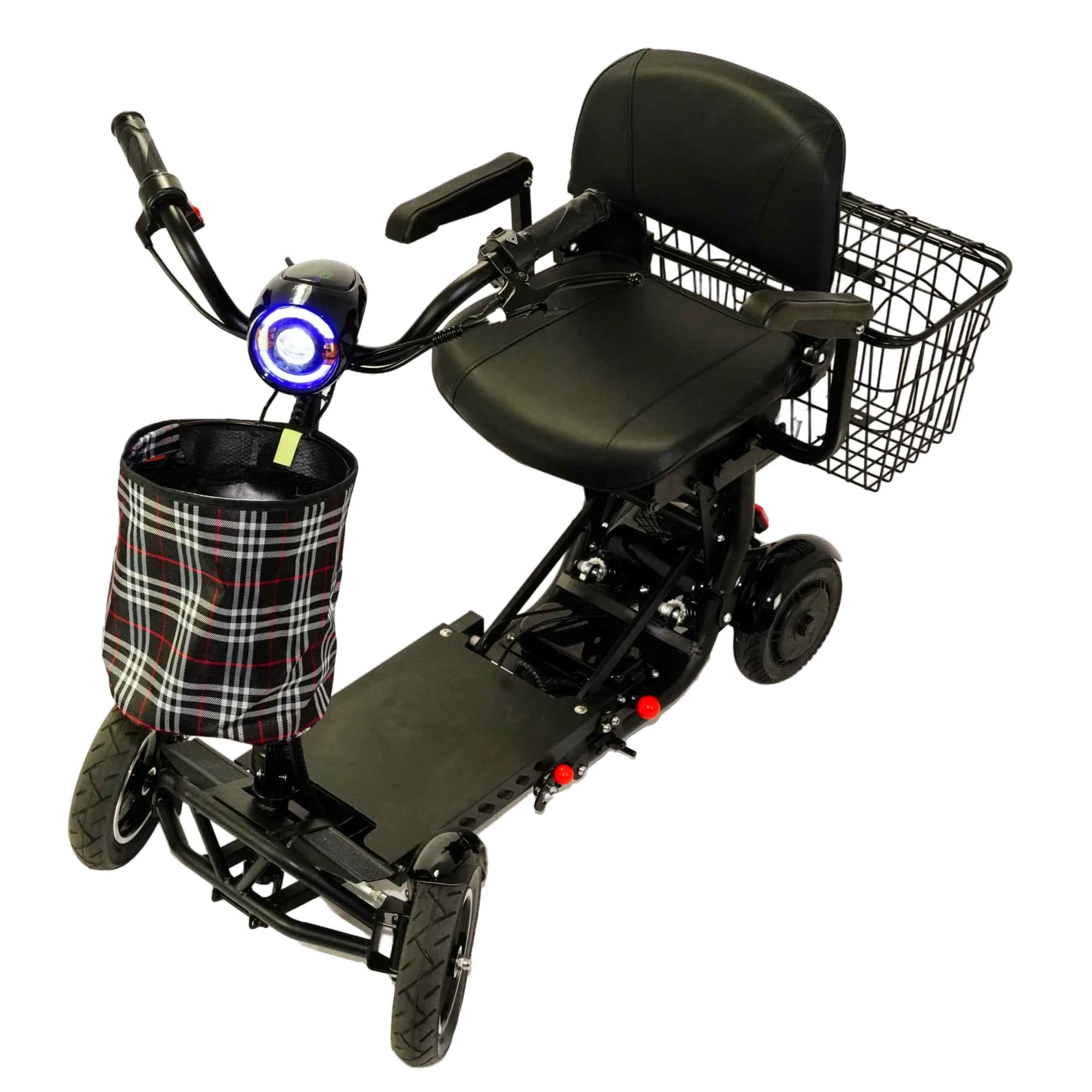 STW GMBH E-Motorroller Best Ager Fold Elektro Seniorenmobil 4-Rad E-Roller Faltbar 6km/h 6 km/h