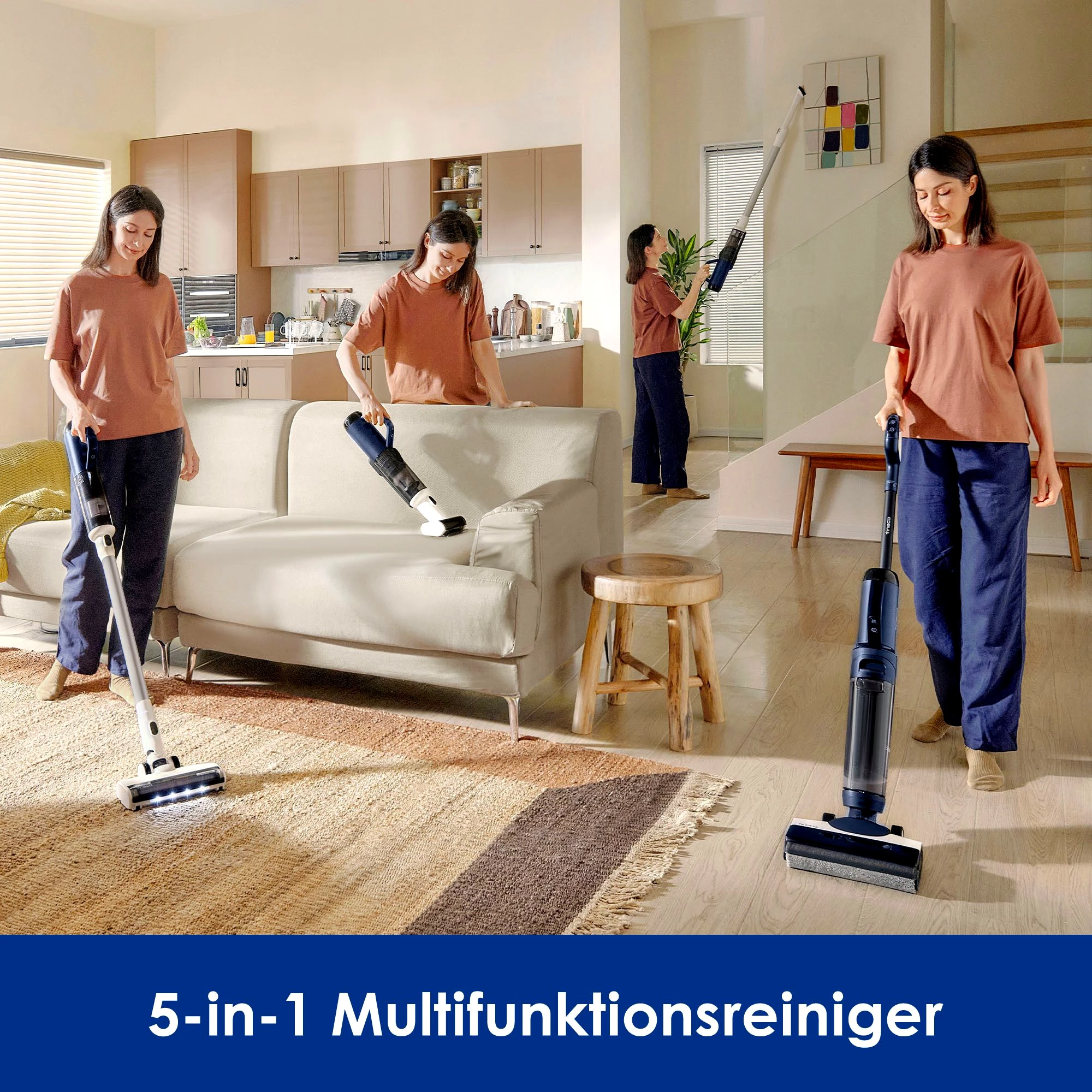 Tineco Nass-Trocken-Akkusauger Floor One Switch S6 PET, 230 W, beutellos
