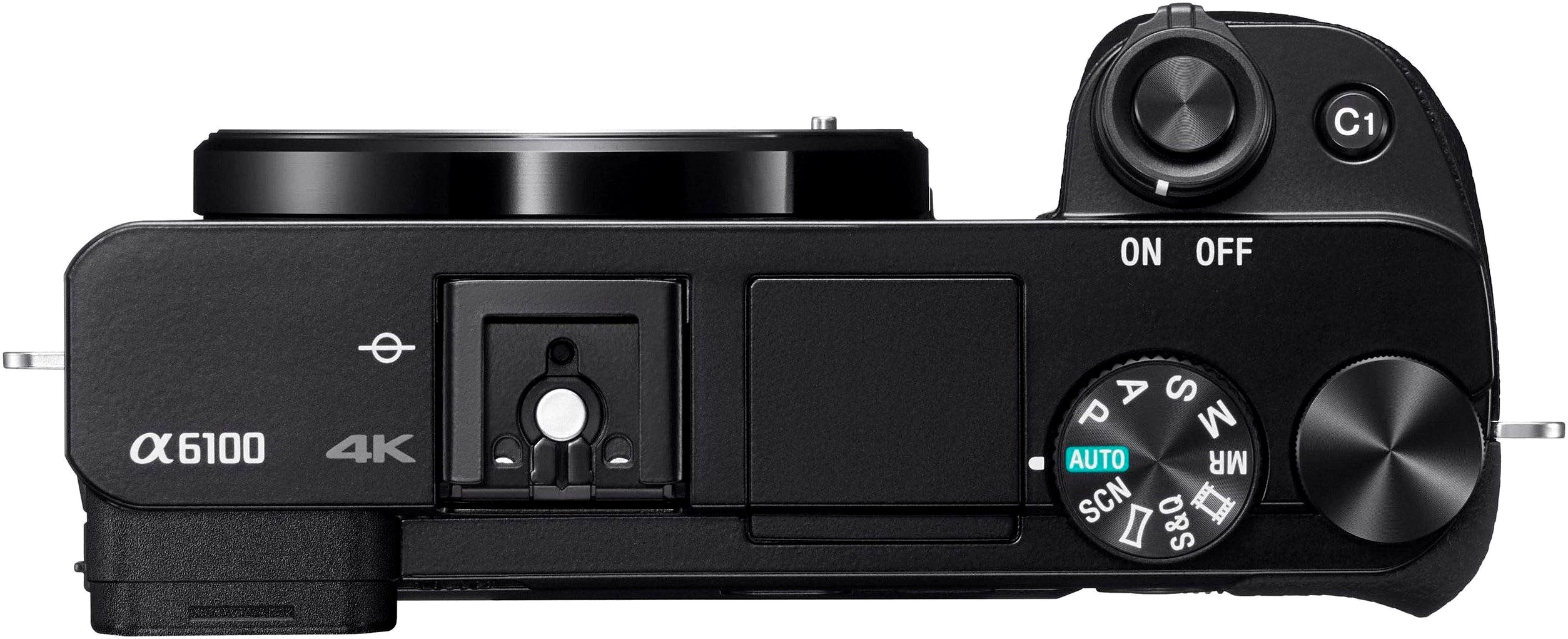 Sony Alpha 6100 APS-C Kompaktkamera (24,2 MP, Bluetooth)