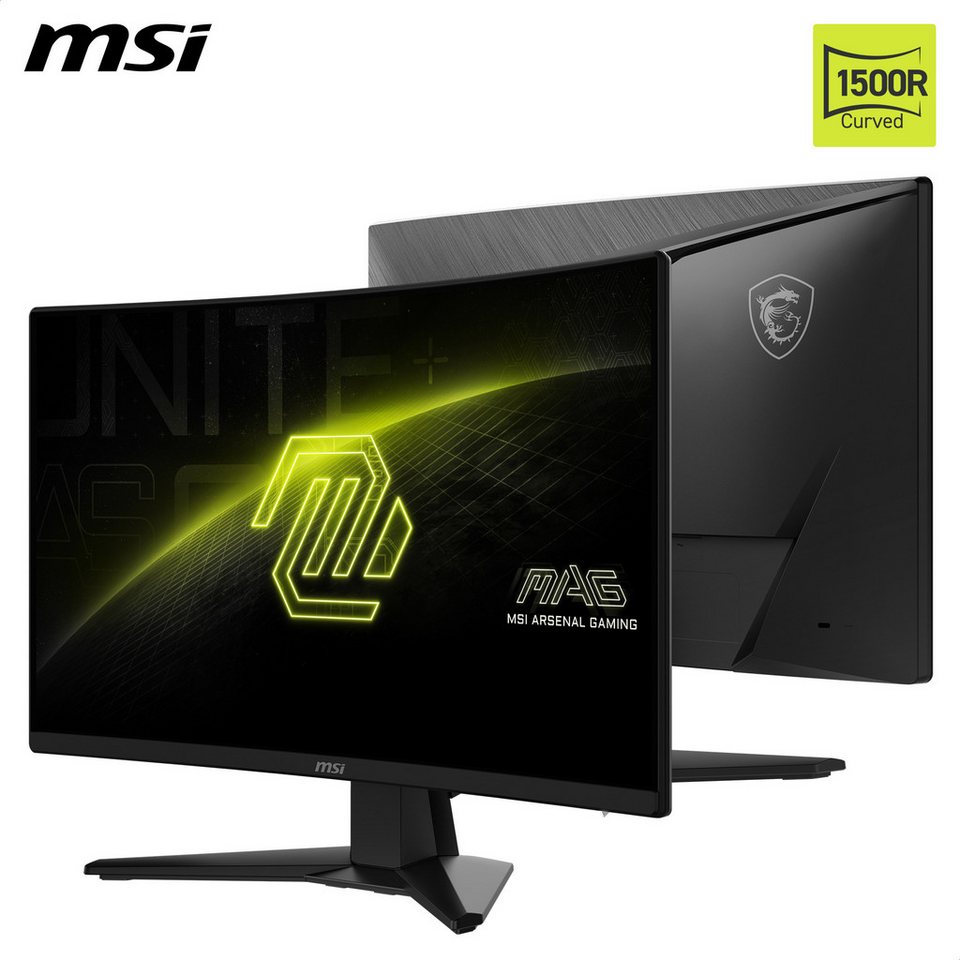 MSI MAG 242C Gaming-Monitor (59,9 cm/24 ", 1920 x 1080 px, Full HD, 1 ms Reaktio
