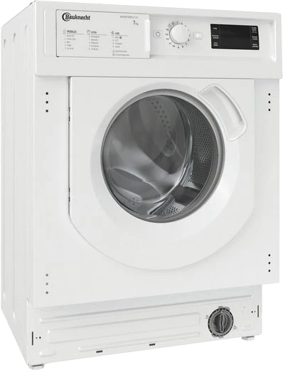 BAUKNECHT Einbauwaschmaschine BI WMBG 71483E DE N, 7 kg, 1400 U/min