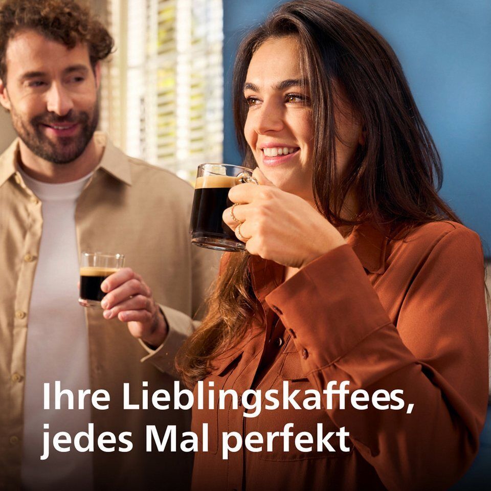 Philips Kaffeevollautomat 2200 Series EP2225/10 Pannarello, für 2 Kaffeespeziali