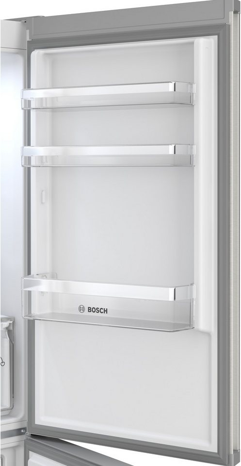 BOSCH Kühl-/Gefrierkombination Serie 4 KGN362LAF, 186 cm hoch, 60 cm breit