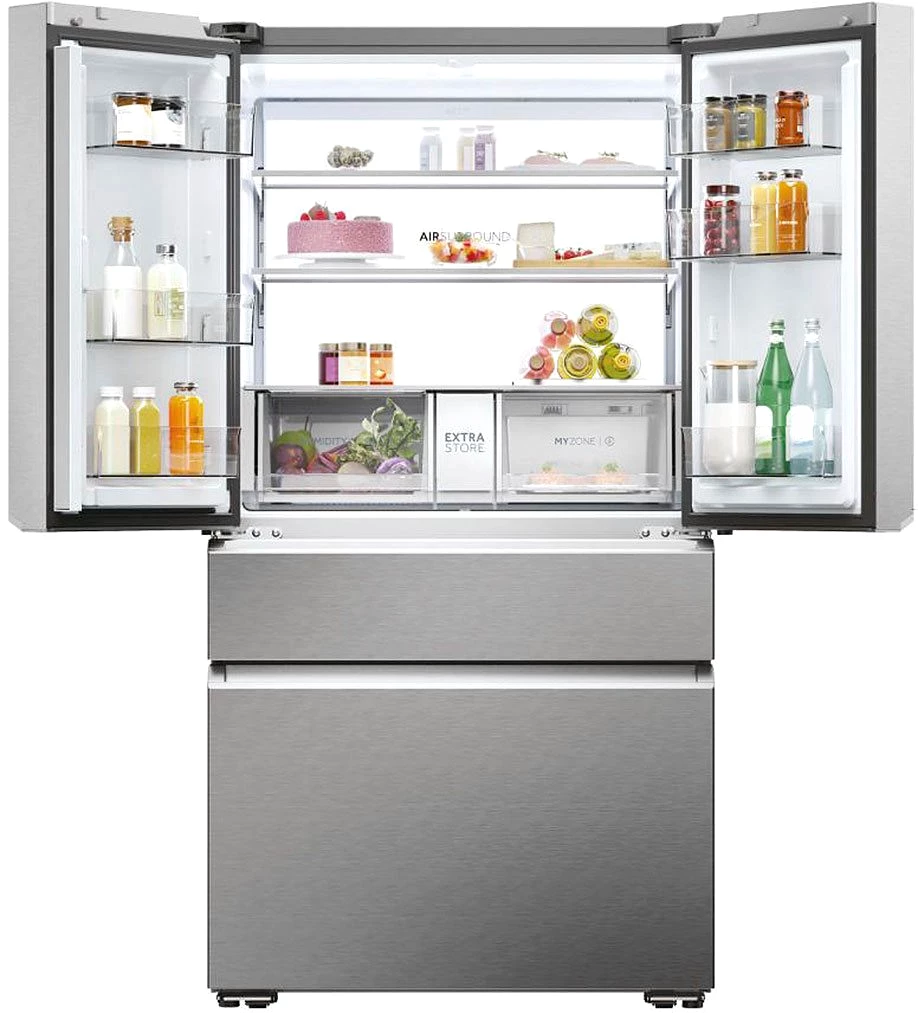 Haier French Door FD 90 SERIES 7 PRO HFW7918ENMP, 177,5 cm hoch, 90,8 cm breit, 178 cm hoch