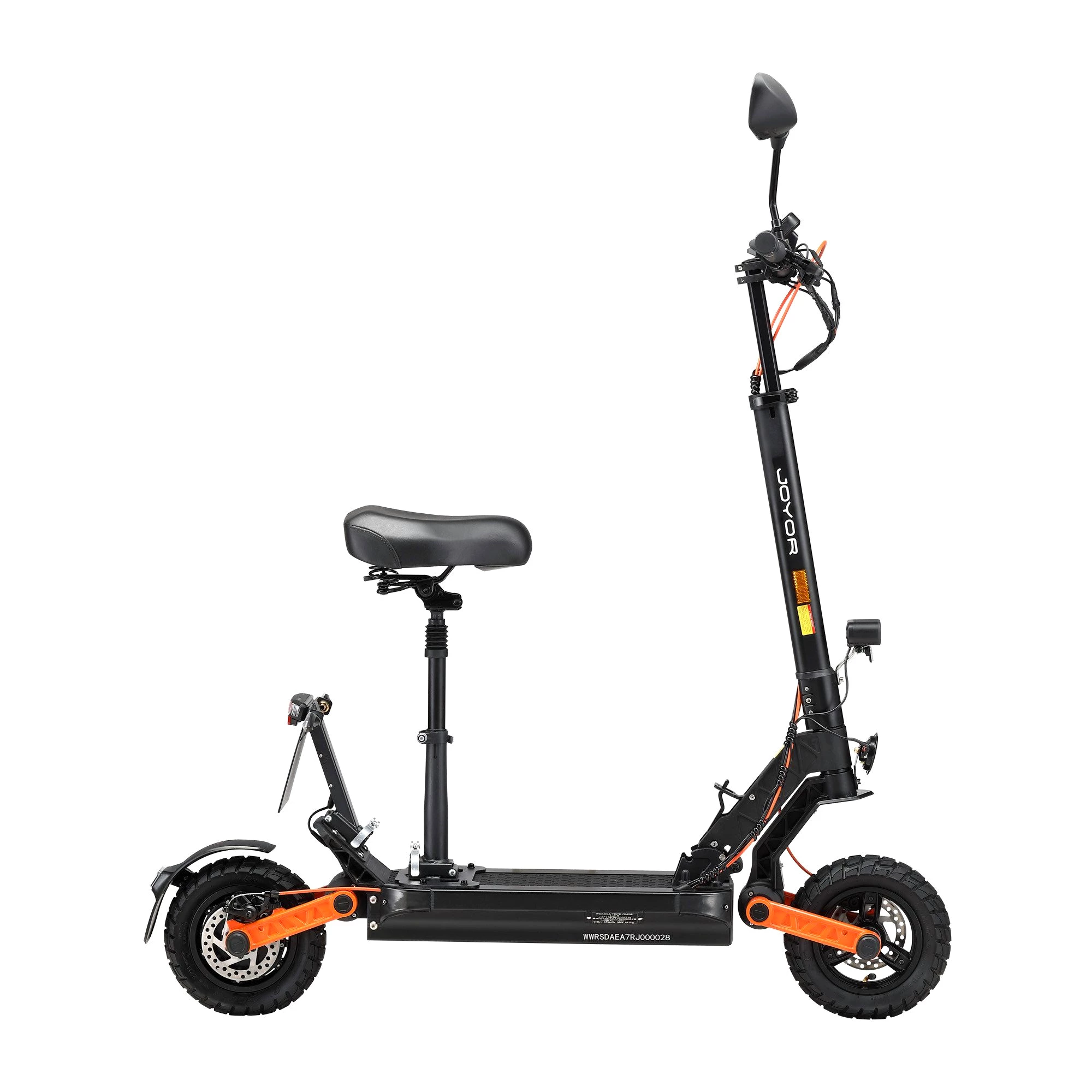 JOYOR E-Mofaroller S8E Elektroroller mit Straßenzulassung Sitz 45 km/h klappbar offroad, 45 km/h