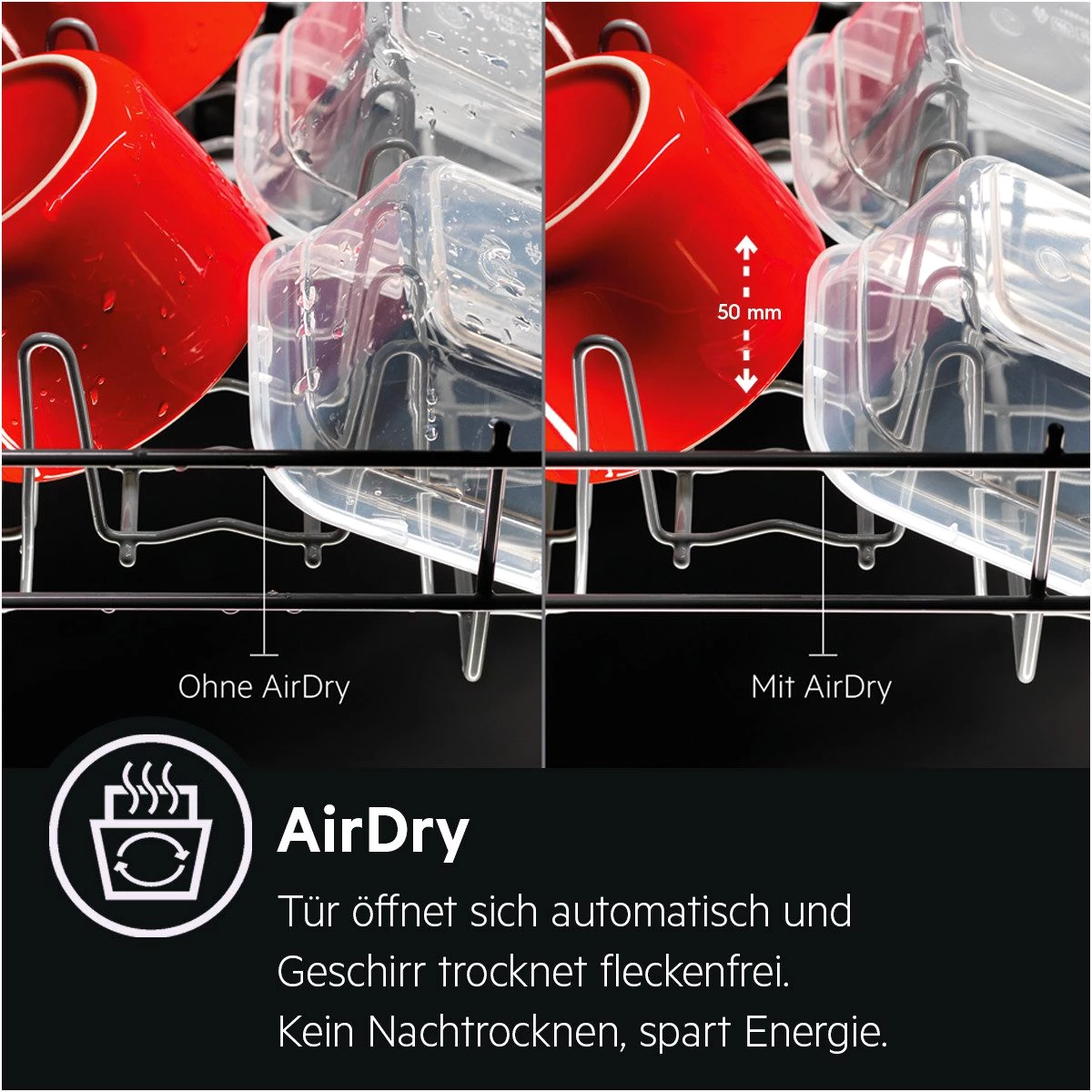 AEG Standgeschirrspüler 7000 FFB75707PW, 14 Maßgedecke, Aqua Control - Wasserstopp