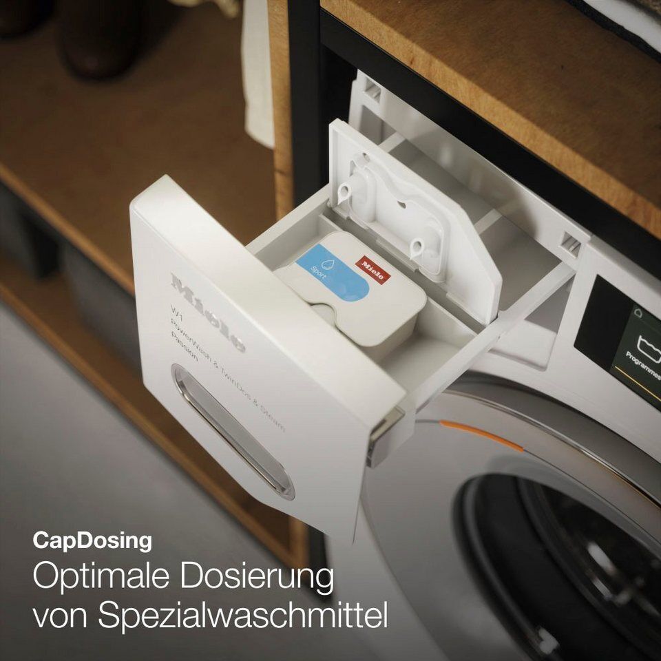Miele Waschmaschine WDD131 WPS GuideLine, 8 kg, 1400 U/min, GuideLine für Mensch