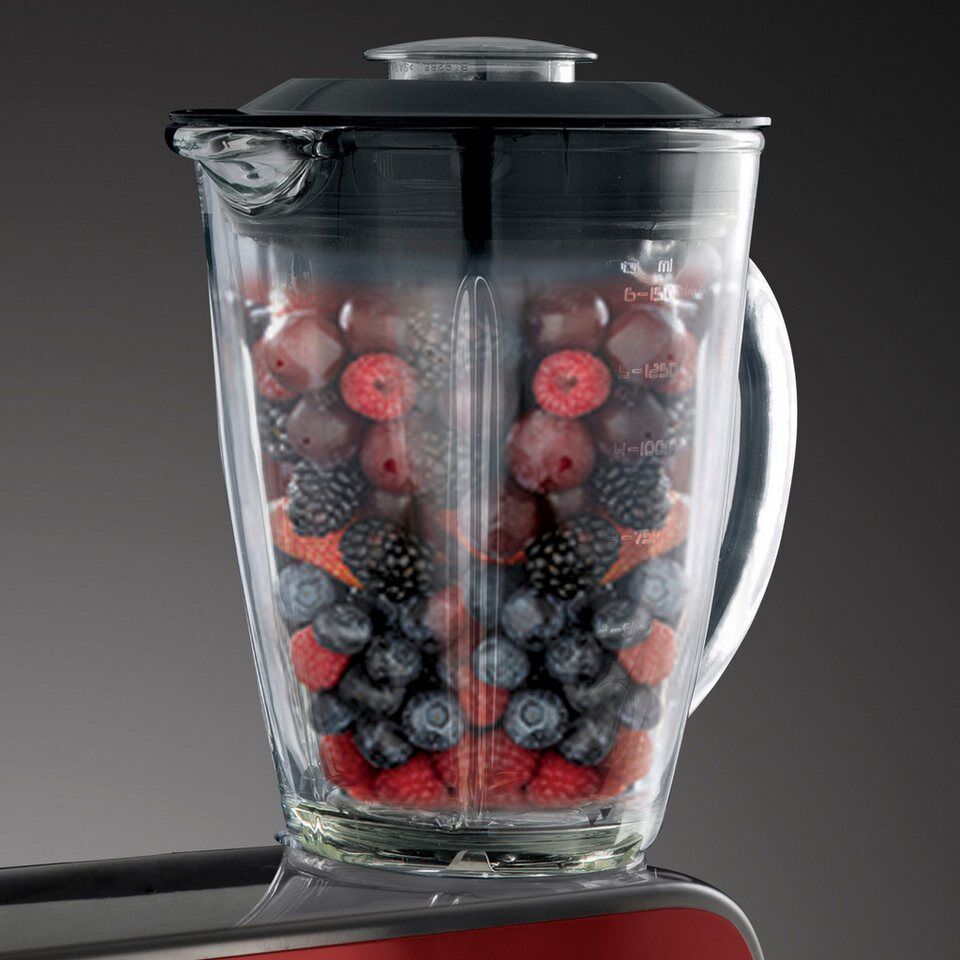RUSSELL HOBBS Küchenmaschine 23480-56 Multi Desire Rot, 1000 W, 5 l Schüssel, Kn