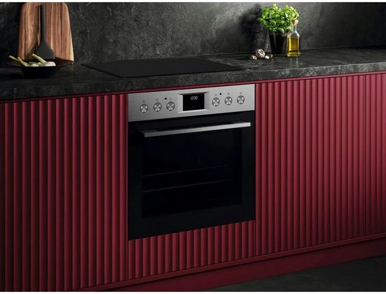 AEG Elektro-Herd-Set Serie 5000 HH24HSPM, Pyrolyse-Selbstreinigung, Edelstahl Design