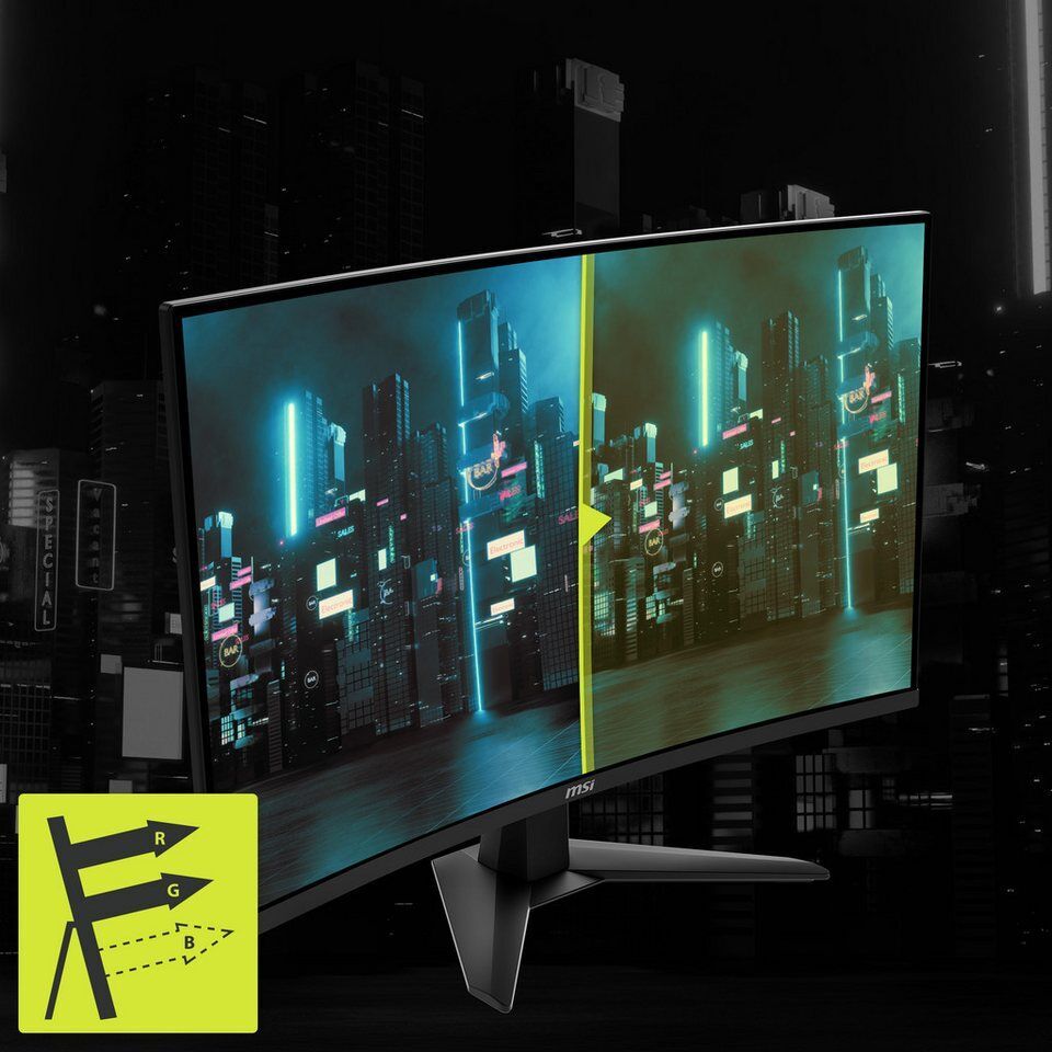 MSI MAG 32C6X Curved-Gaming-Monitor (80 cm/32 ", 1920 x 1080 px, Full HD, 1 ms R