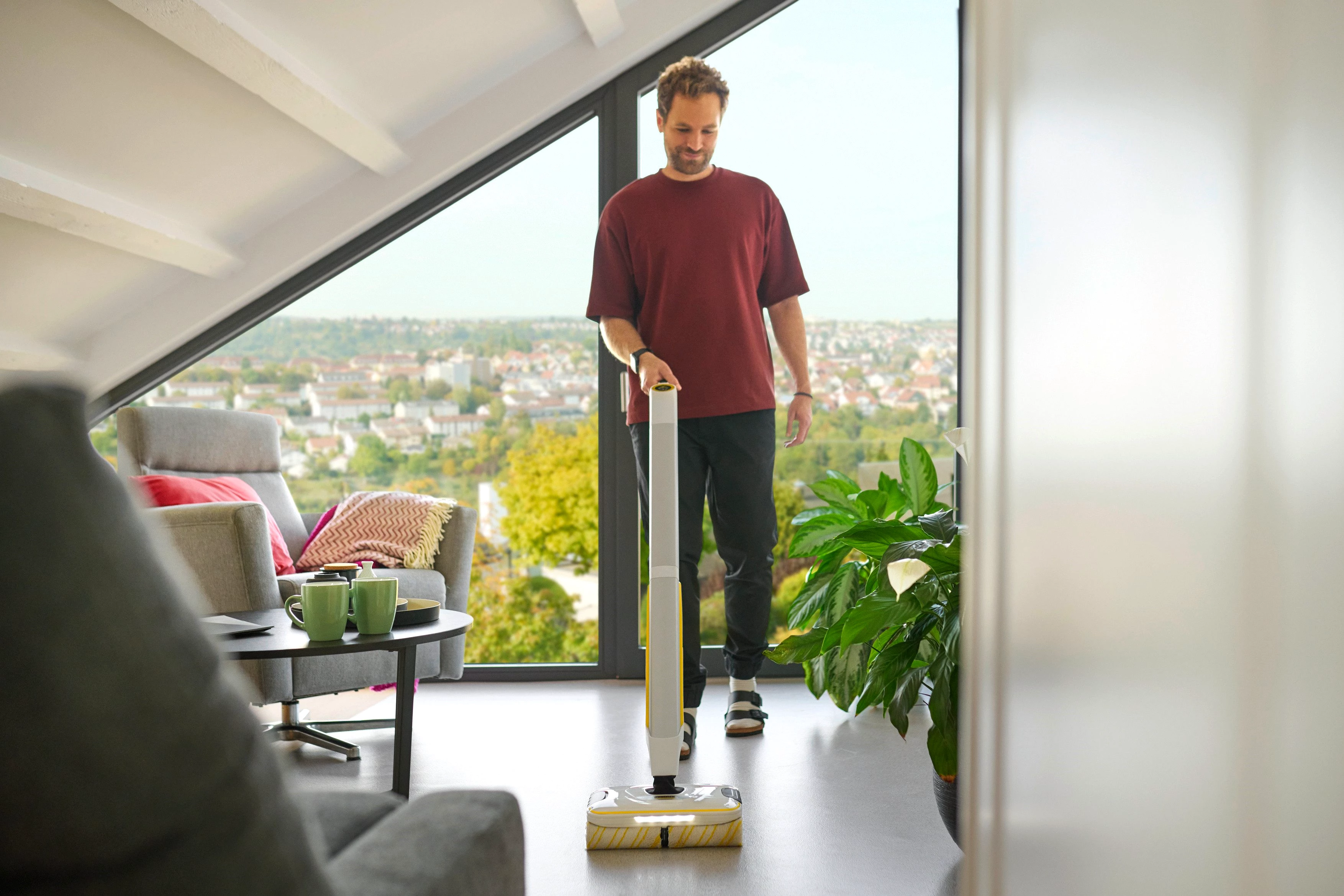 KÄRCHER Hartbodenreiniger FC 8 Smart Signature Line, beutellos, für ca. 230 m²