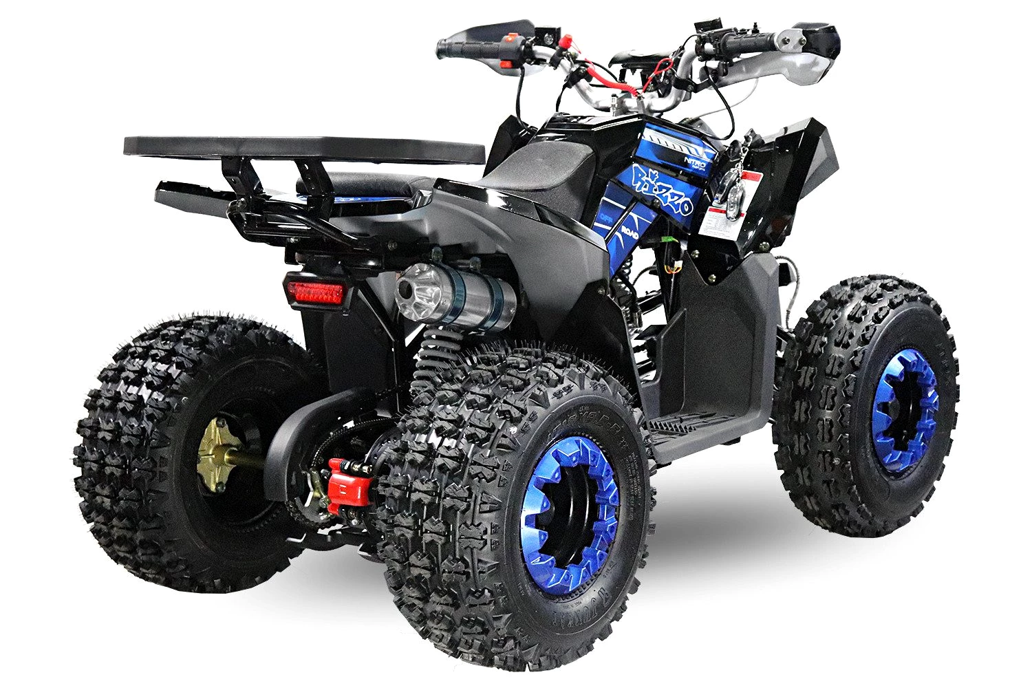 NITRO MOTORS Quad 125cc midi Kinder Quad Rizzo RS8-A Platin Kinderquad 125,00 ccm, 50 km/h