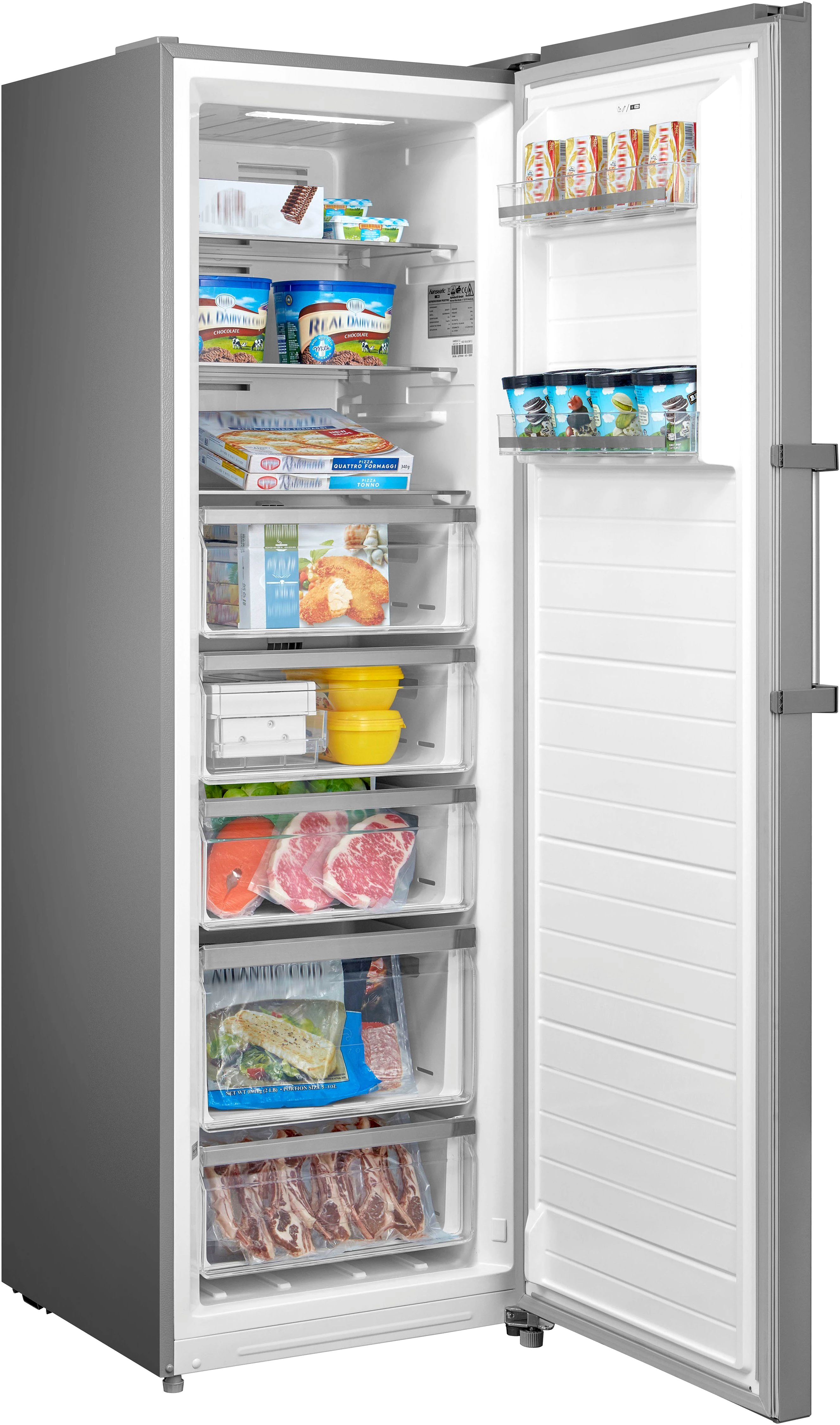Hanseatic Gefrierschrank HGS18560CNFCI, 185 cm hoch, 59,5 cm breit, NoFrost