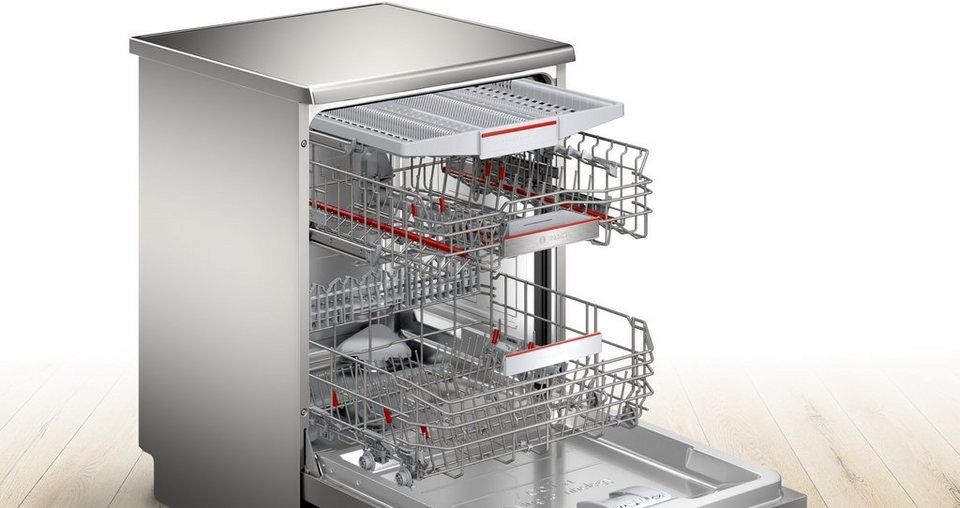 BOSCH Standgeschirrspüler Serie 6 SMS6ZCI16E, 14 Maßgedecke, Made in Germany, fl