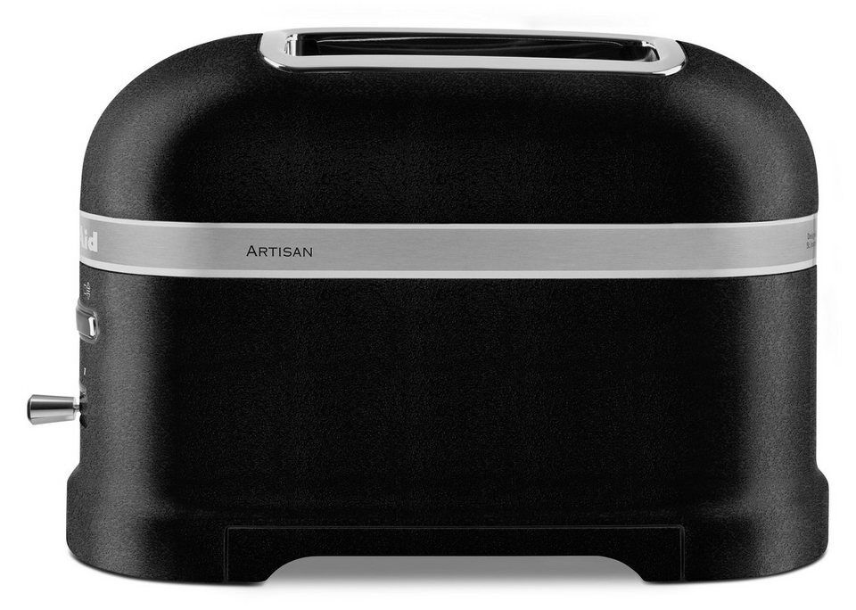 KitchenAid Toaster 5KMT2204EBK Gusseisen Schwarz, 2 kurze Schlitze, für 2 Scheib