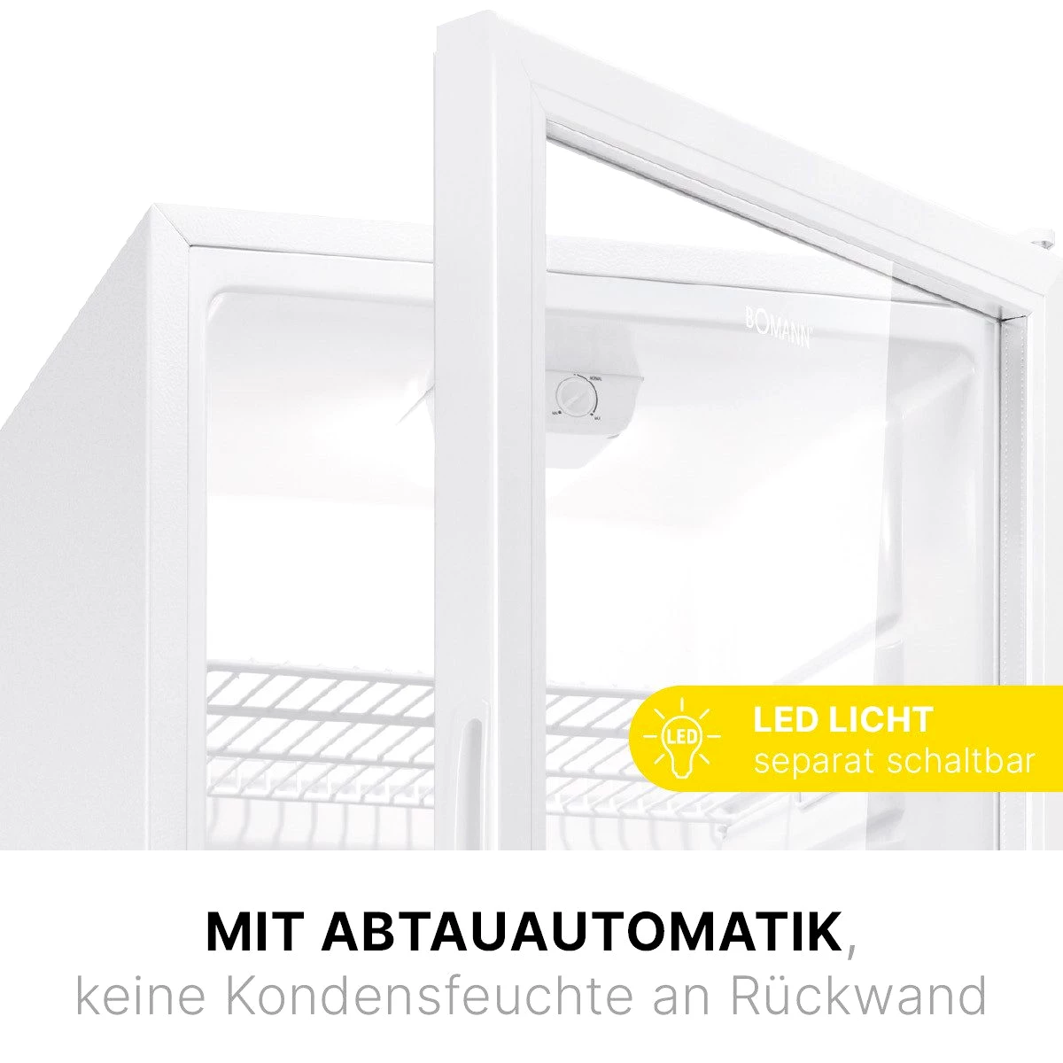 BOMANN Getränkekühlschrank KSG 7289, 143 cm hoch, 55 cm breit