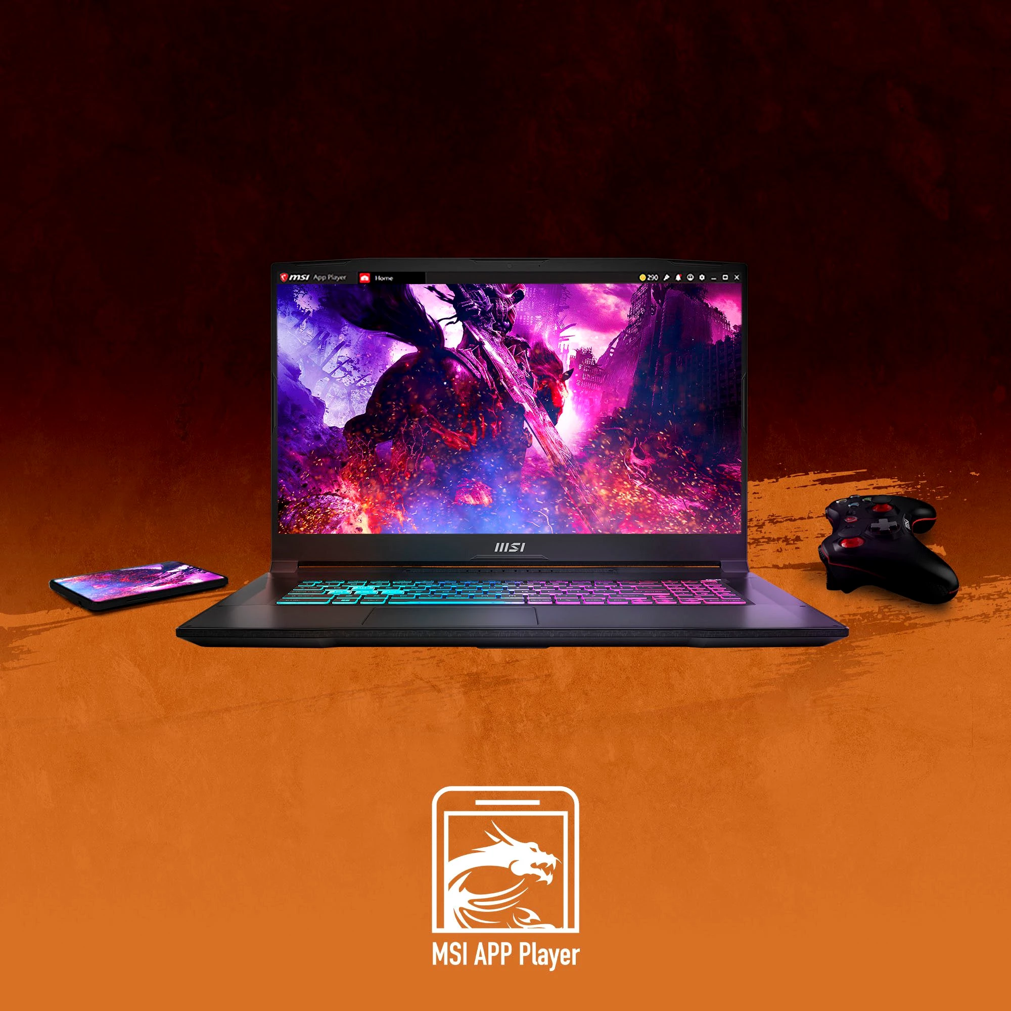 MSI Katana 17 B13VGK-1296 Gaming-Notebook