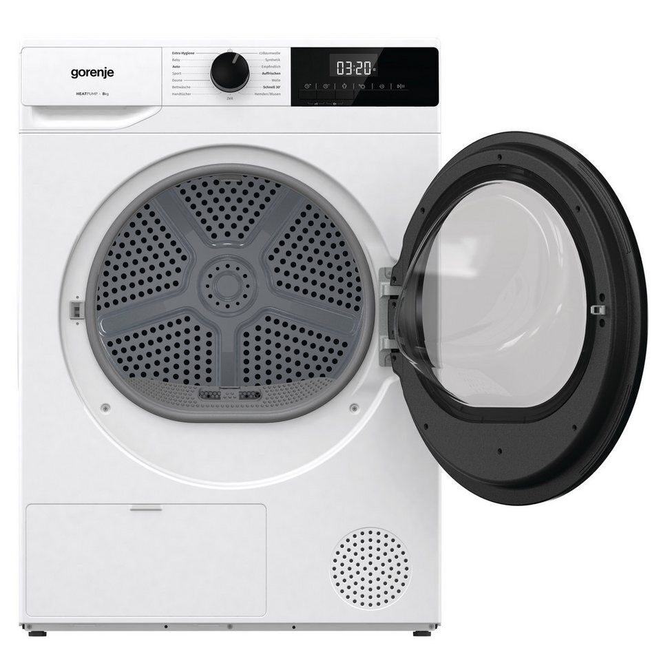 GORENJE Wärmepumpentrockner DHNE 83, TwinAir - für gleichmäßiges Trocknen